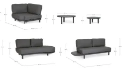 Discount Bizzotto SET SALOTTO ANG. C-C HERCULES ANTR. WG21