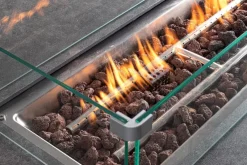 Discount Bizzotto SET4 SALOTTO IN ALLUMINIO ANTRACITE PG61 - HENDRIX