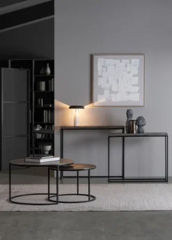 Outlet Bizzotto SET2 TAVOLINI IN ALLUMINIO X34 - AMIRA