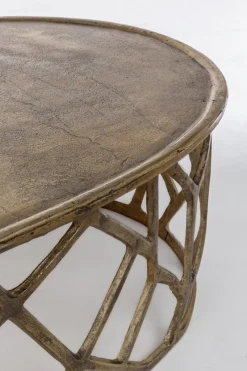 Clearance Bizzotto SET2 TAVOLINI IN ALLUMINIO - ZAHID