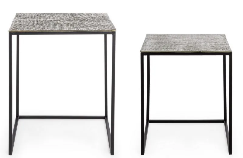 Online Bizzotto SET2 TAVOLINI IN METALLO - TAHIR