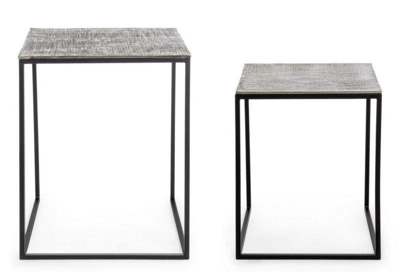 Online Bizzotto SET2 TAVOLINI IN METALLO - TAHIR