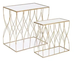 Sale Bizzotto SET2 TAVOLINI IN METALLO J19 - ELENOR