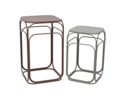 New Bizzotto SET2 TAVOLINO CLARITY QU