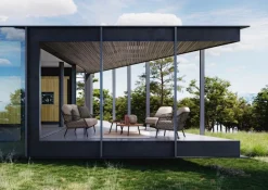 Hot Bizzotto SET2 TAVOLINO IVISSA D60-D80 ANTRACITE