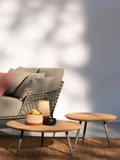 Hot Bizzotto SET2 TAVOLINO IVISSA D60-D80 VERDE