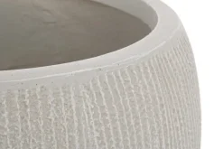 Outlet Bizzotto SET2 VASO BRUSH SFERA BEIGE