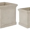 Outlet Bizzotto SET2 VASO CEMENT QU SABBIA