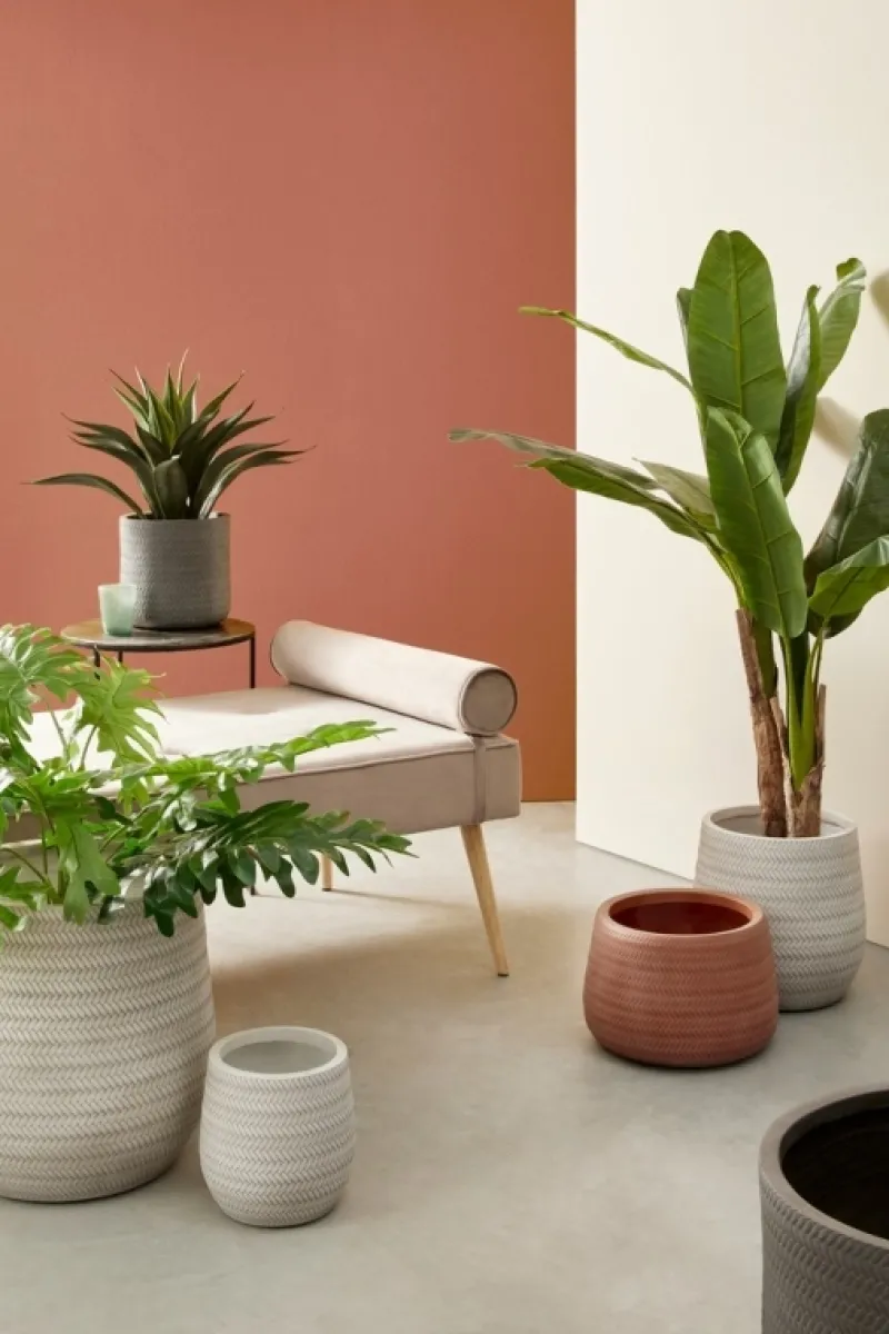 Online Bizzotto SET3 VASO TRESSAGE TO TERRACOTTA