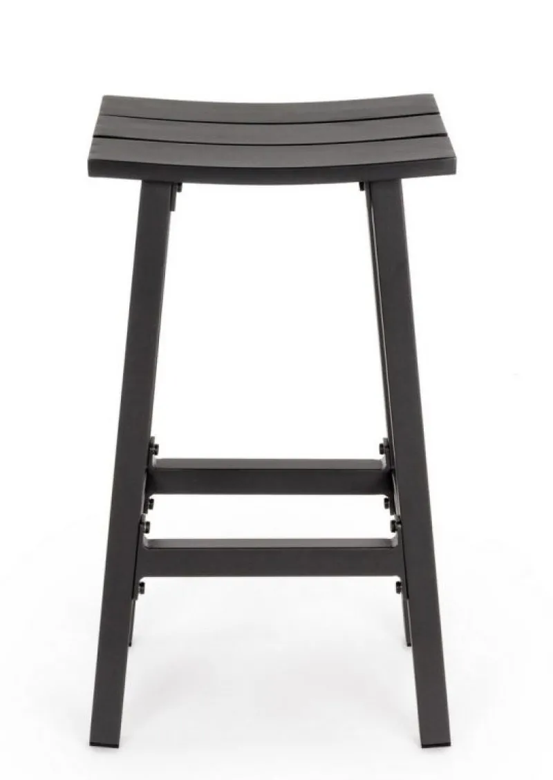 Sale Bizzotto SGABELLO BAR IN ALLUMINIO ANTRACITE YK13 - SKIPPER
