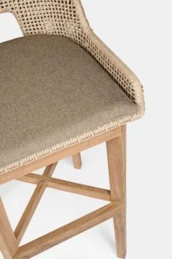 Discount Bizzotto SGABELLO BAR IN CORDA PER ESTERNO TOROTRA - HESPERIA