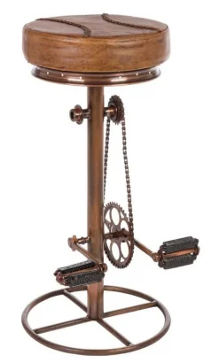 Discount Bizzotto SGABELLO BAR IN PELLE - CYCLE