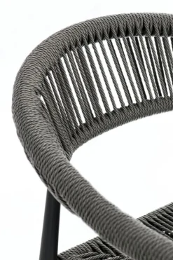 Online Bizzotto SGABELLO BAR JANDIA ANTRACITE/GRIGIO