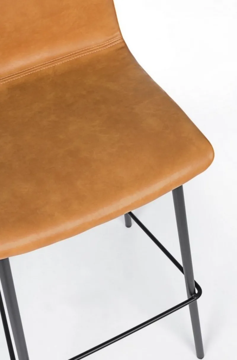 Hot Bizzotto SGABELLO IN ECOPELLE COLOR CUOIO - KYRA