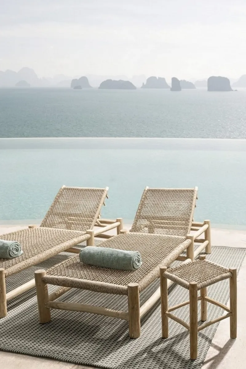 Online Bizzotto SGABELLO IN FIBRA SINTETICA - LAMPOK