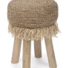 Online Bizzotto SGABELLO IN FIBRE NATURALI G01 - FLORINDA