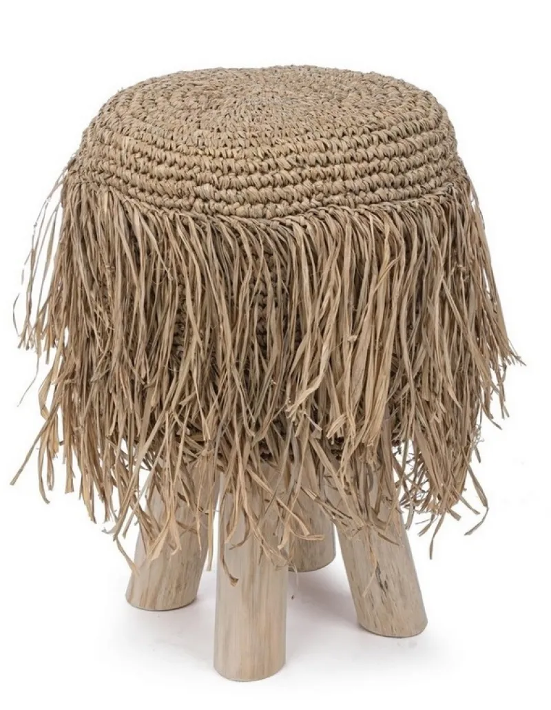 Sale Bizzotto SGABELLO IN FIBRE NATURALI G02 - FLORINDA