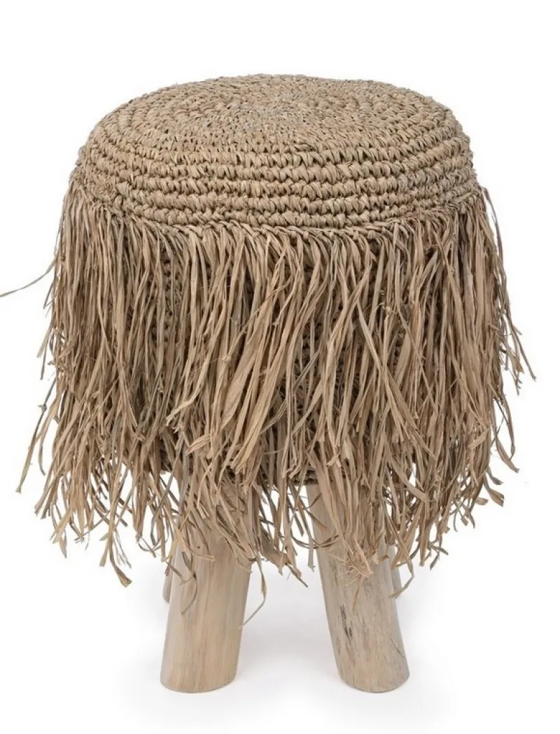 Sale Bizzotto SGABELLO IN FIBRE NATURALI G02 - FLORINDA