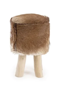 Clearance Bizzotto SGABELLO IN PELLE - MALAK