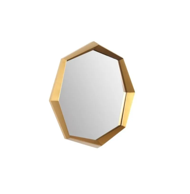 Outlet Bizzotto SPECCHIO C-C GURSKY ORO SATINATO 80X80