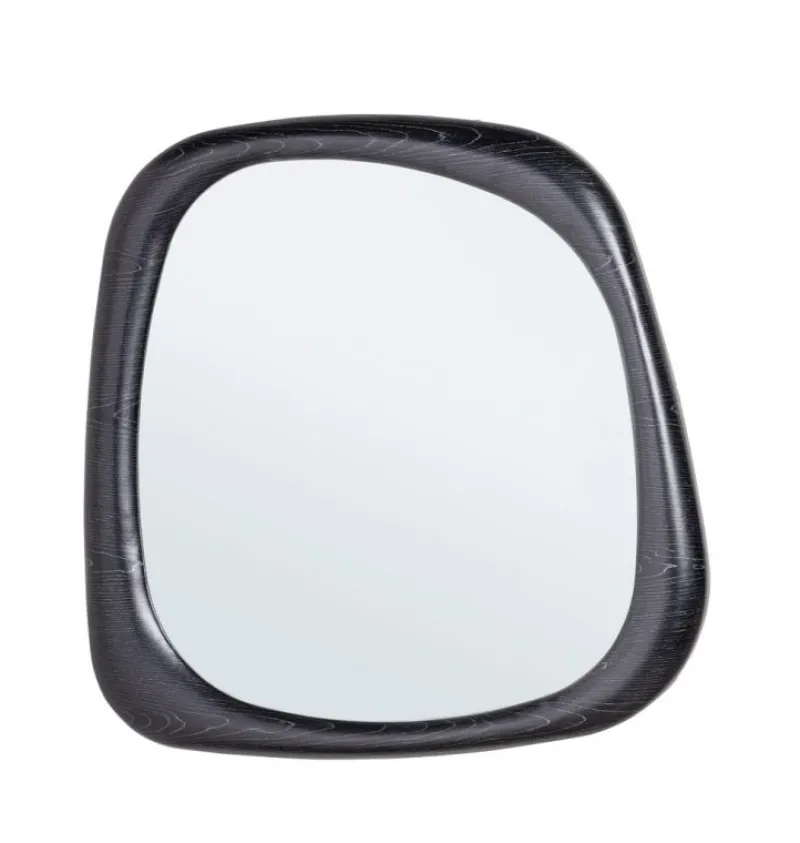 Outlet Bizzotto SPECCHIO C-C OTILIA 90X90 BLACK OAK