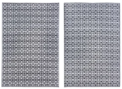 Hot Bizzotto TAPPETO NERO BIANCO 120X180 - TIRRENIA