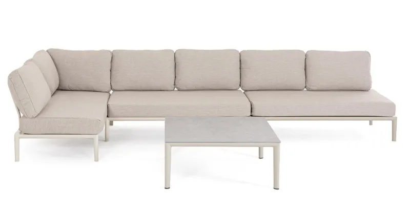 Sale Bizzotto TAVOLINO GERALD 90X90 PELICAN