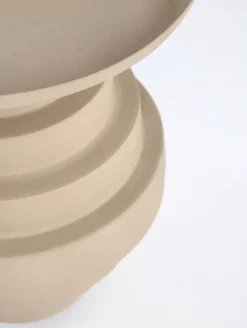 Bizzotto TAVOLINO IN ACCIAIO BEIGE - AMBA