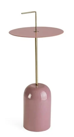 Online Bizzotto TAVOLINO IN ACCIAIO ROSA D30 - TULASI