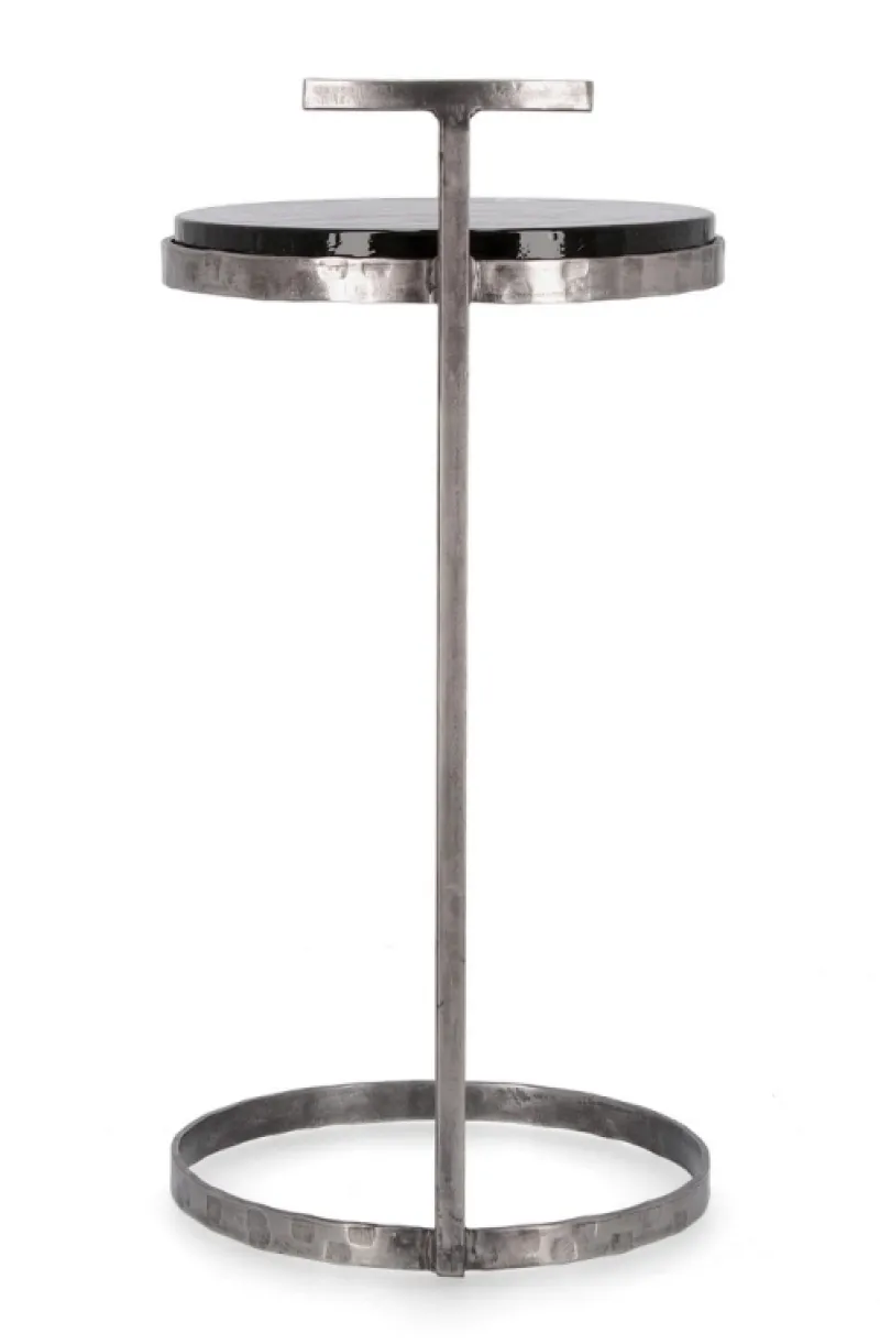 Sale Bizzotto TAVOLINO IN ACCIAO FINITURA NICKLE H64 - ZAYLA
