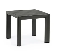 Best Bizzotto TAVOLINO IN ALLUMINIO ANTRACITE GK52 - CRUISE