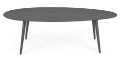 Discount Bizzotto TAVOLINO IN ALLUMINIO ANTRACITE YK13 - RIDLEY