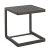 Clearance Bizzotto TAVOLINO IN ALLUMINIO ANTRACITE CX23 - KONNOR