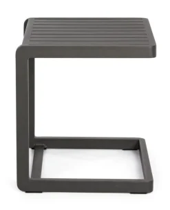 Clearance Bizzotto TAVOLINO IN ALLUMINIO ANTRACITE CX23 - KONNOR