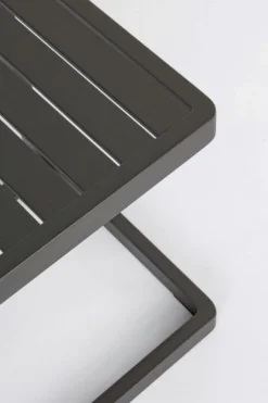Clearance Bizzotto TAVOLINO IN ALLUMINIO ANTRACITE CX23 - KONNOR