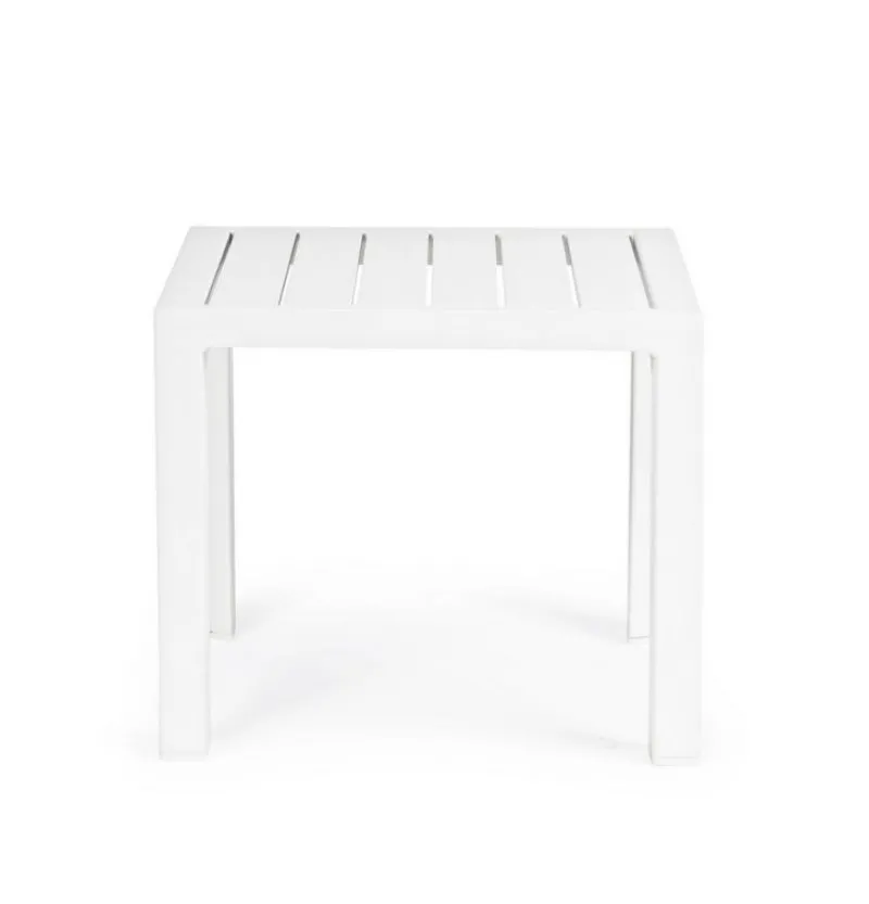 Bizzotto TAVOLINO IN ALLUMINIO BIANCO GK50 - CRUISE