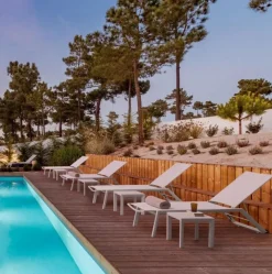 Bizzotto TAVOLINO IN ALLUMINIO BIANCO GK50 - CRUISE