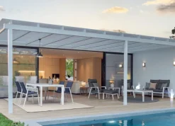 New Bizzotto TAVOLINO IN ALLUMINIO BIANCO JX11 - KLEDI