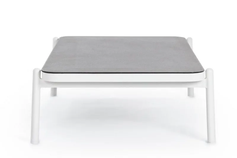 Online Bizzotto TAVOLINO IN ALLUMINIO BIANCO WG20 - FLORENCIA
