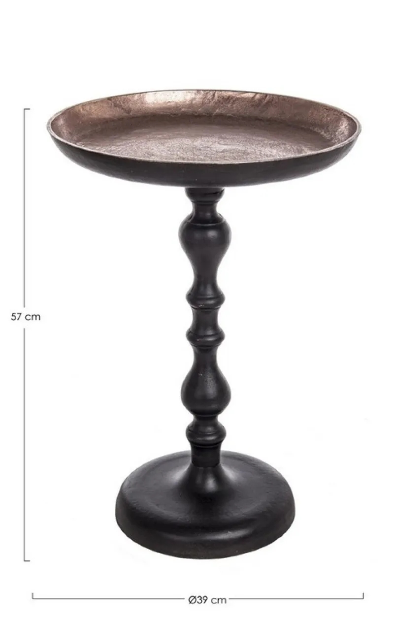 New Bizzotto TAVOLINO IN ALLUMINIO D39 - TAHIR