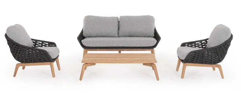 New Bizzotto TAVOLINO IN CORDA 120X70 - TAMIRES