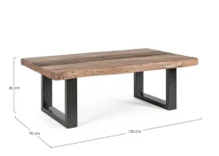 Best Bizzotto TAVOLINO IN LEGNO - NOTTINGHAM