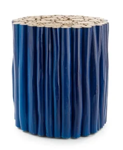 New Bizzotto TAVOLINO IN LEGNO BLU- GUADALUPE