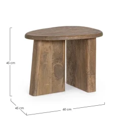 Bizzotto TAVOLINO IN LEGNO BROWN - ZACATECAS