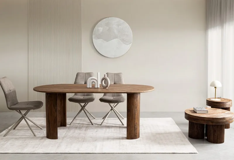 Sale Bizzotto TAVOLINO IN LEGNO BROWN D75 - DACCA