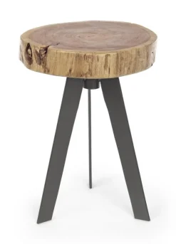 Outlet Bizzotto TAVOLINO IN LEGNO D32 - ARON