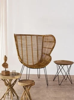 Discount Bizzotto TAVOLINO IN LEGNO D50 - ZAHIRA