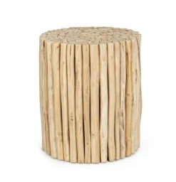 Online Bizzotto TAVOLINO IN LEGNO NATURALE - GUADALUPE