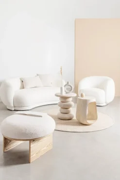 Online Bizzotto TAVOLINO IN LEGNO NATURALE - LOPEZ