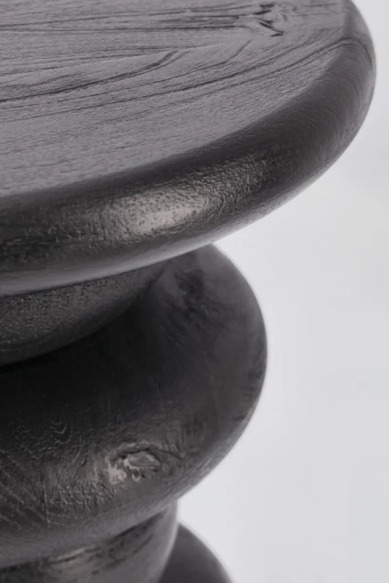 Bizzotto TAVOLINO IN LEGNO NERO - LOPEZ